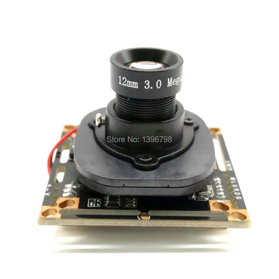 Модуль камеры 1200TVL AHD 960P МП CCTV PCB основная плата NVP2431H + T151 3mp12 мм объектив ИК