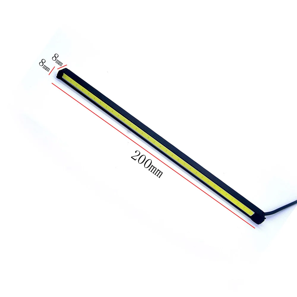 2 шт./компл. Новый дизайн LED DRL светодиодные дневные ходовые огни авто COB светильник