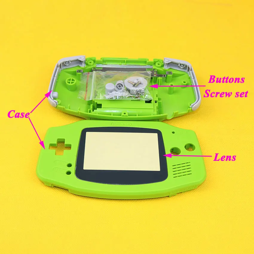 Защитный чехол cltgxdd для Gameboy Advance запасная часть GBA с кнопкой | Электроника