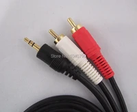 3 5 double track to double lotus interface lotus cable lines audio computer audio speakers audio and video signal 3m 9 6ft