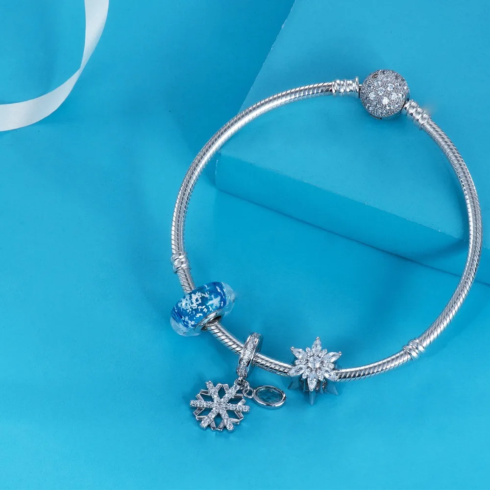 Зимние подвески подходят для браслетов никогда не меняют цвет DDBJ009 | Украшения и