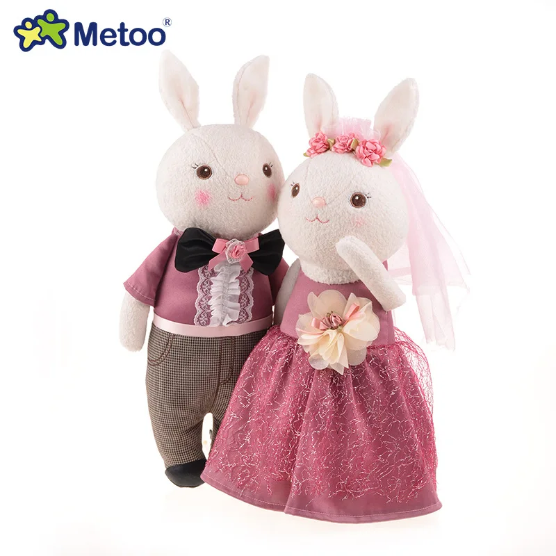 Оригинальный Плюшевый Кролик Metoo Tiramitu 38 см 2 дюйма|doll girl|cloth dollsdoll doll |