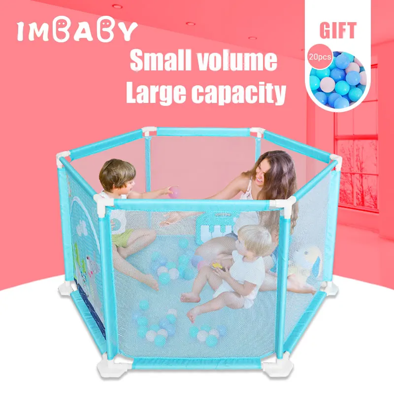 IMBABY детский мяч бассейн сухой бассейн с шариками ямы палатка для детей детский бассейн шары детское ограждение для детского манежа для 0-36 м Tollder мяч