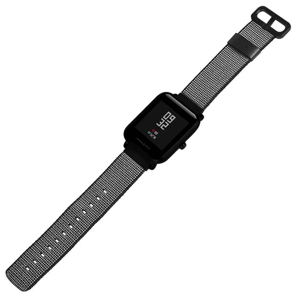 FIFATA сменный тканевый ремешок для Xiaomi Huami Amazfit Bip BIT PACE Lite Youth Смарт часы носимый