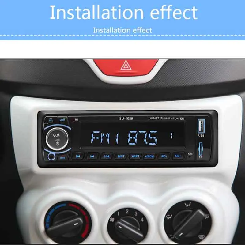 Авто muiltimedia MP3 плеер Bluetooth аудио Винтаж автомобиль радио стерео USB AUX классический
