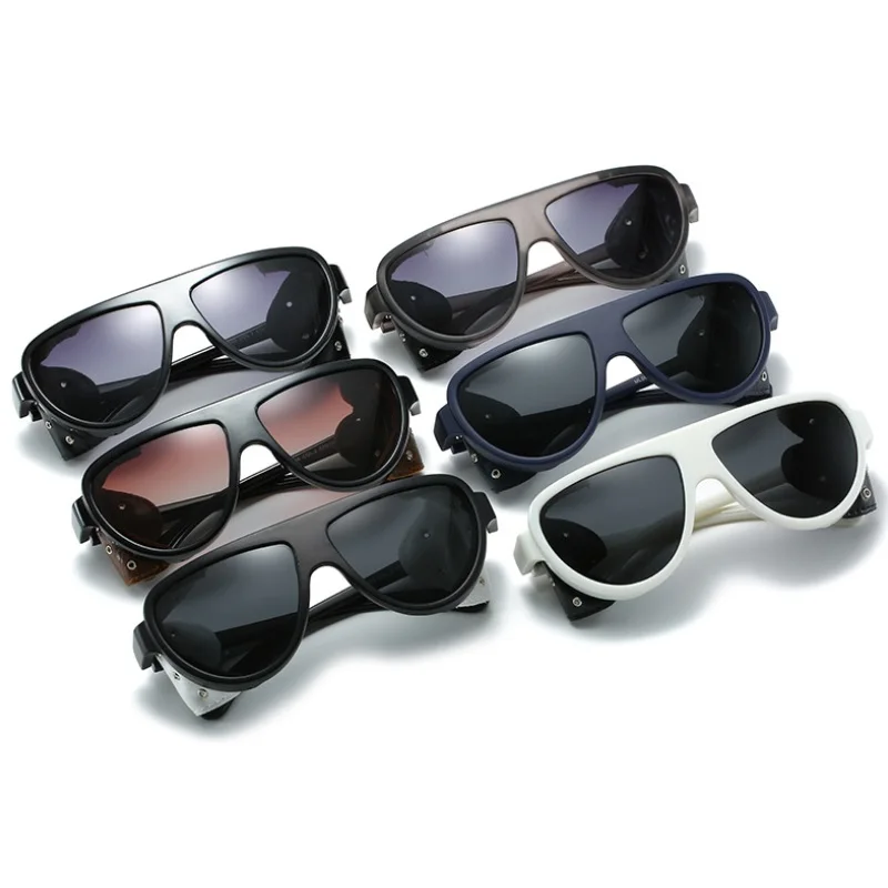 Новинка 2019 современные солнцезащитные очки в стиле стимпанк для мужчин и женщин