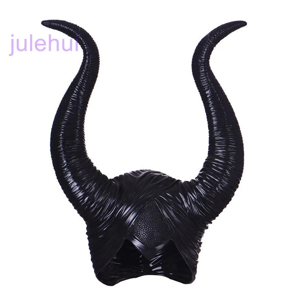 Модная новинка жуткая шляпа с рожками Малефисента для взрослых женщин косплей