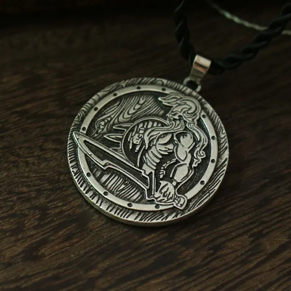 1 шт. Прямая поставка жесткое ожерелье с подвеской в стиле викингов Скандинавская