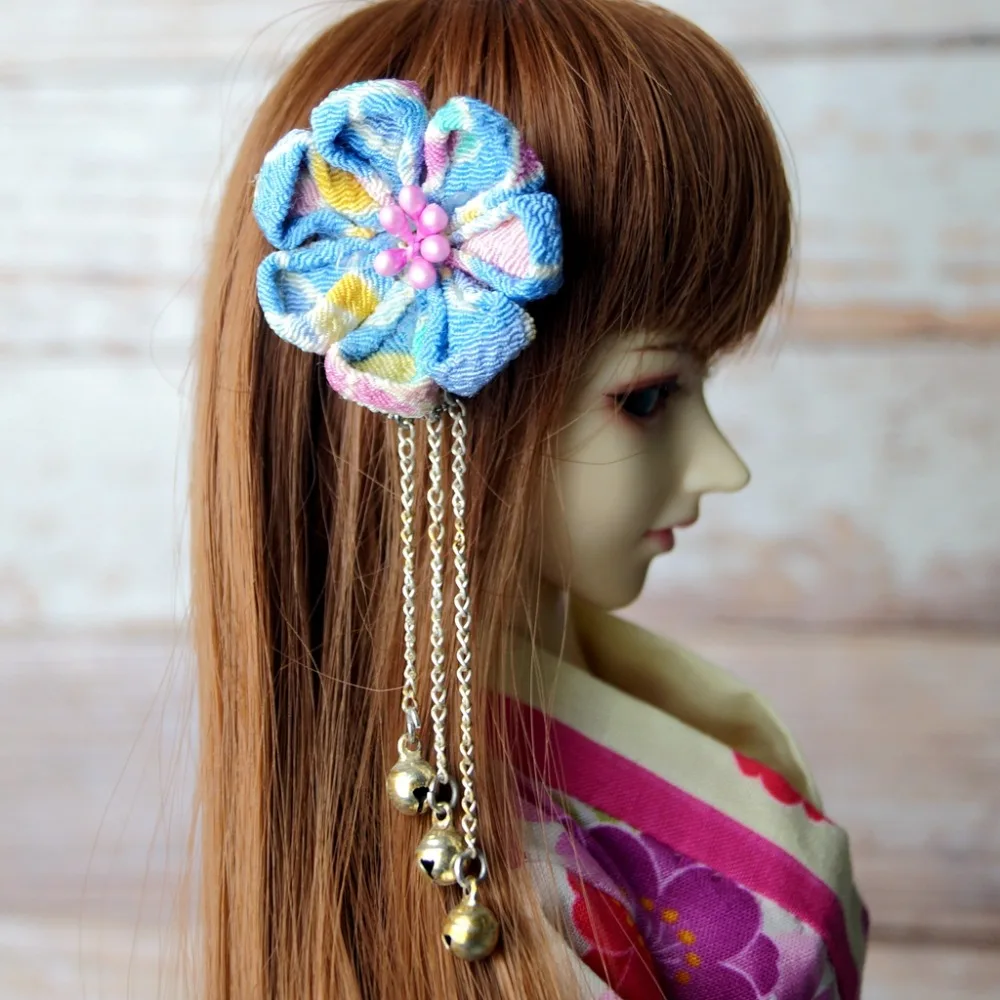 BJD цветок Япония Кимоно Стиль шпилька OOAK для женщин 1/4 17 &quot1/3 24&quot высокий SD MSD DK DZ AOD