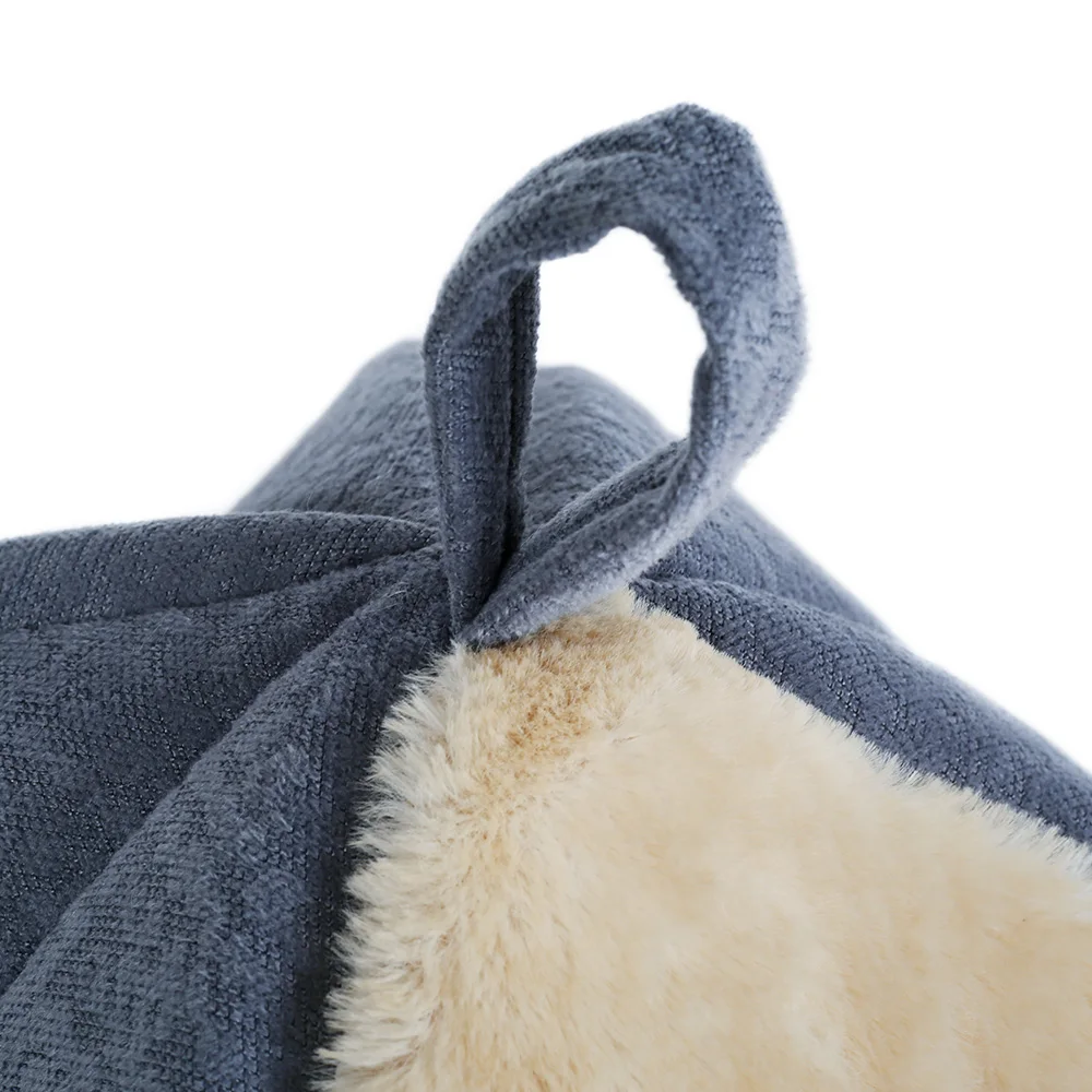 Hoopet домик-кровать для кошек теплая кровать домашних животных модная палатка