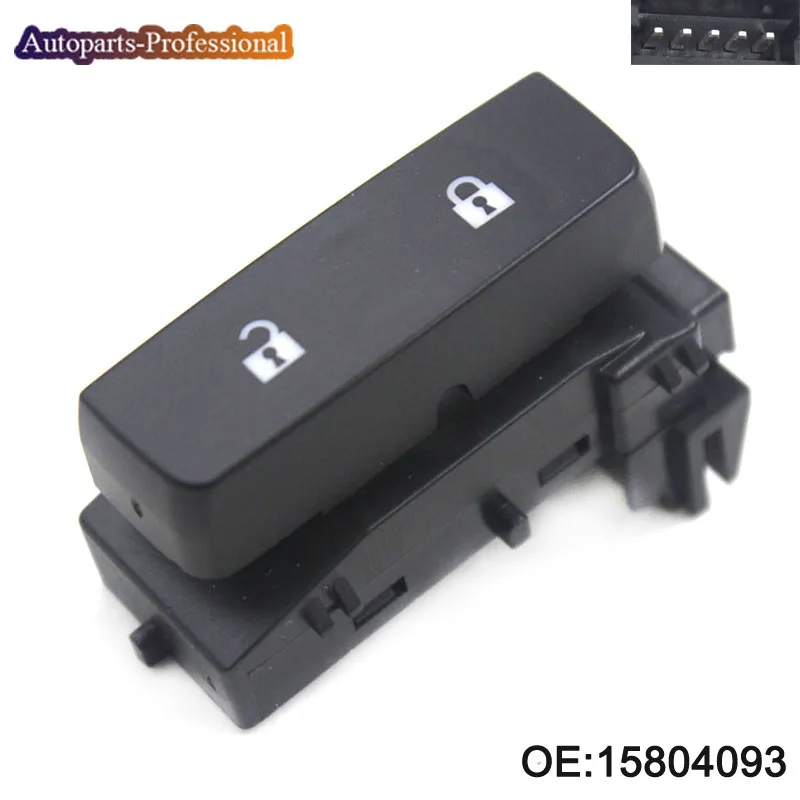 

New 15804093 Front Left LH Door Lock Switch For Chevy HHR Silverado Sierra GMC High Quality