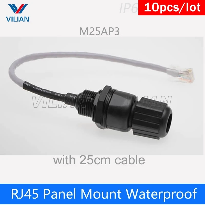 Металлическое Экранирование CAT5E CAT6 открытый RJ45 Панель Крепление LAN разъем Ethernet