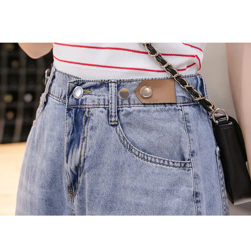 

JUJULAND Women 2019 Jeans Harem Jeans Casual Denim Pants Boyfriends Jeans Femme Trousers Jeans Vintage Retro 5108