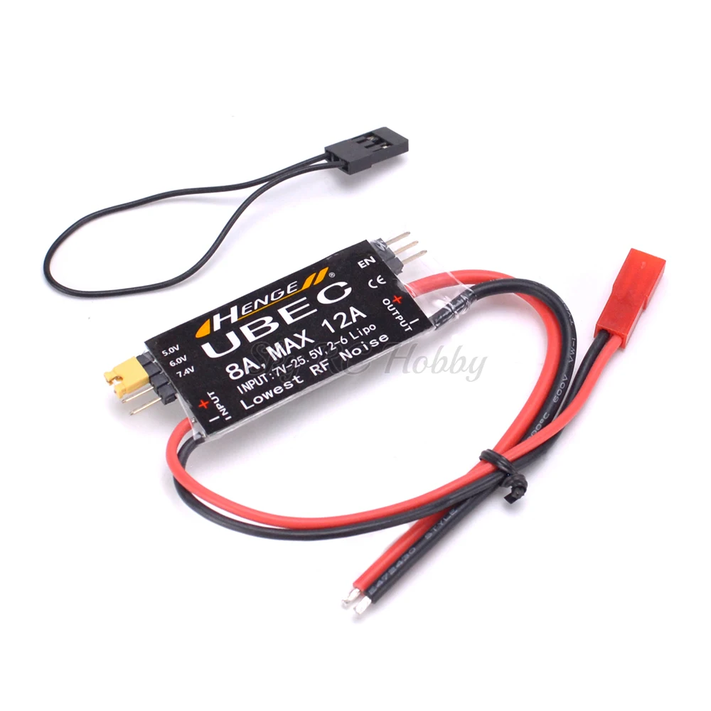 8A UBEC Output 5V / 6V 6A / 8A Max 12A Inport 7V-25.5V 2-6S Lipo / 6-16 cell Ni-Mh Input Switch Mode BEC for FPV RC Quadcopter