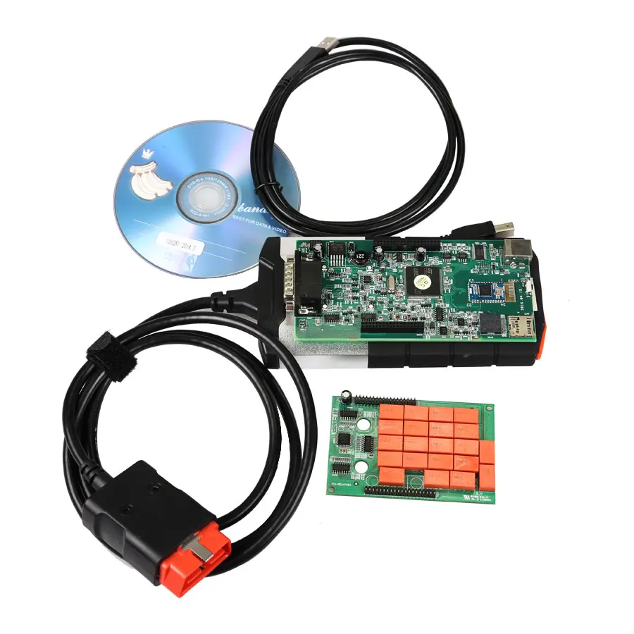 Новый VCI 2015. R3 EOBD OBDII автомобили Грузовики диагностический сканер инструмент Bluetooth
