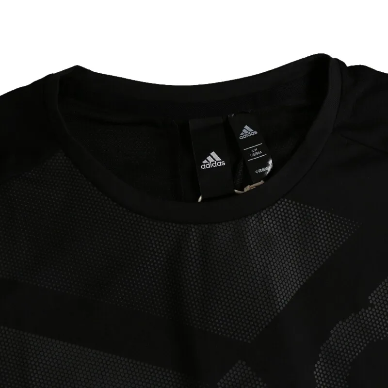 Оригинальные женские футболки Adidas GFX SS T POLY спортивная одежда с коротким рукавом |