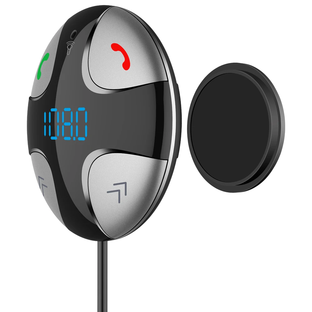 Bluetooth FM модулятор Hands free автомобильный комплект mp3 плеер с цифровым светодиодным