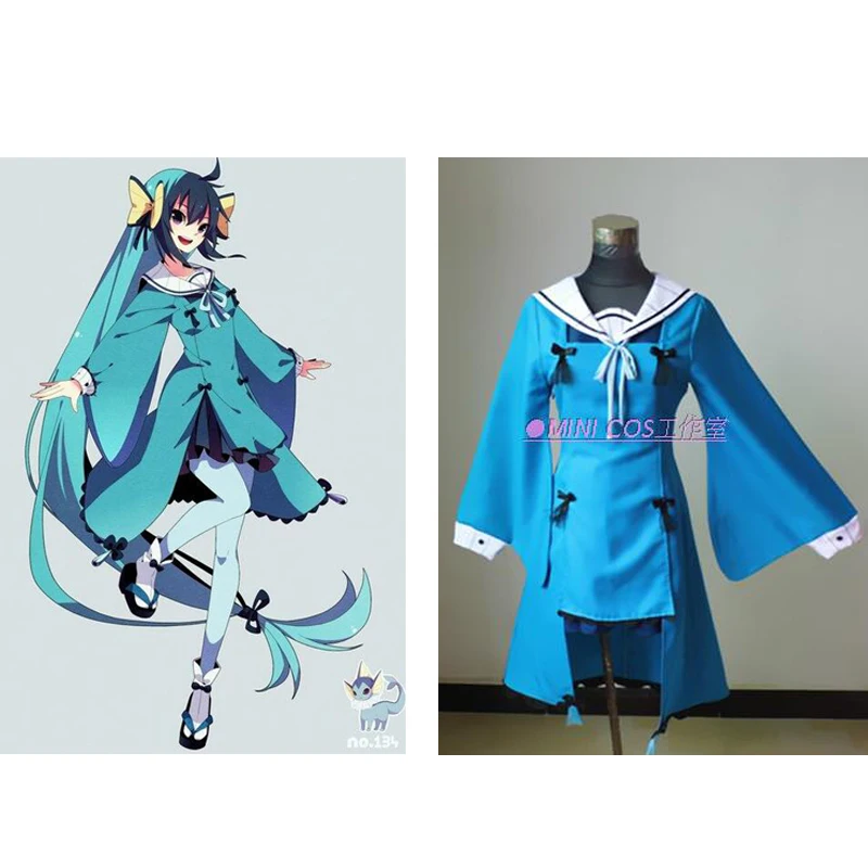 

2016 Halloween anime costumes Vaporeon From Hot Cosplay Costume