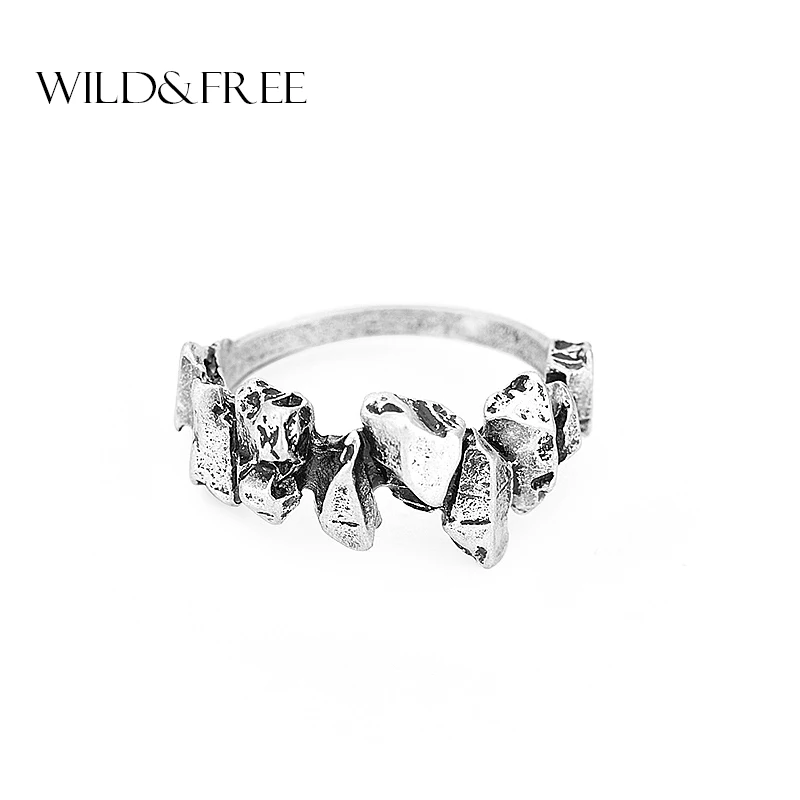 Wild & Free в богемном стиле Стиль геометрический кольца для женщин винтажном