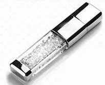 Модный Usb флеш-накопитель с реальной емкостью 32 Гб 64 ГБ, Кристальный флеш-накопитель 16 ГБ, Usb флешка 8 ГБ, флешка, карта памяти, u-диск, флеш-накопитель - Цвет: USB 2.0