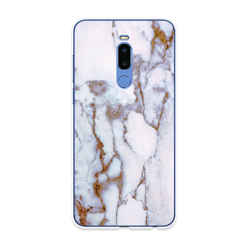 Чехол для телефона Meizu 15 Lite 16 16th Plus 16X 16S X8 силиконовый чехол с мраморным узором Note 8