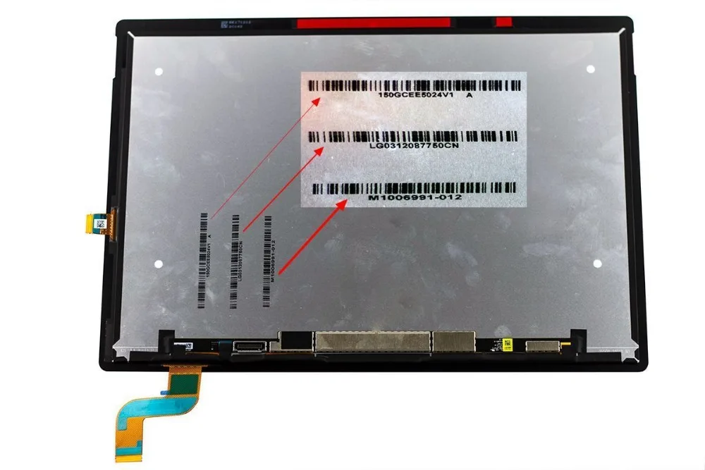 Замена ЖК дисплея WEIDA для диагонали экрана 15 дюймов Microsoft Surface Book 2 дисплей с