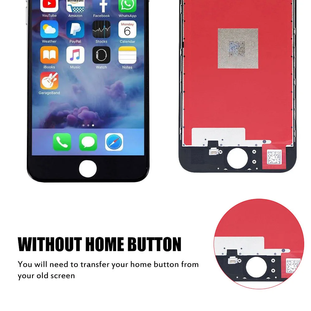 Для iphone 5 LCD 5S 5C SE ЖК дисплей сенсорный экран без битых пикселей дигитайзер сборка