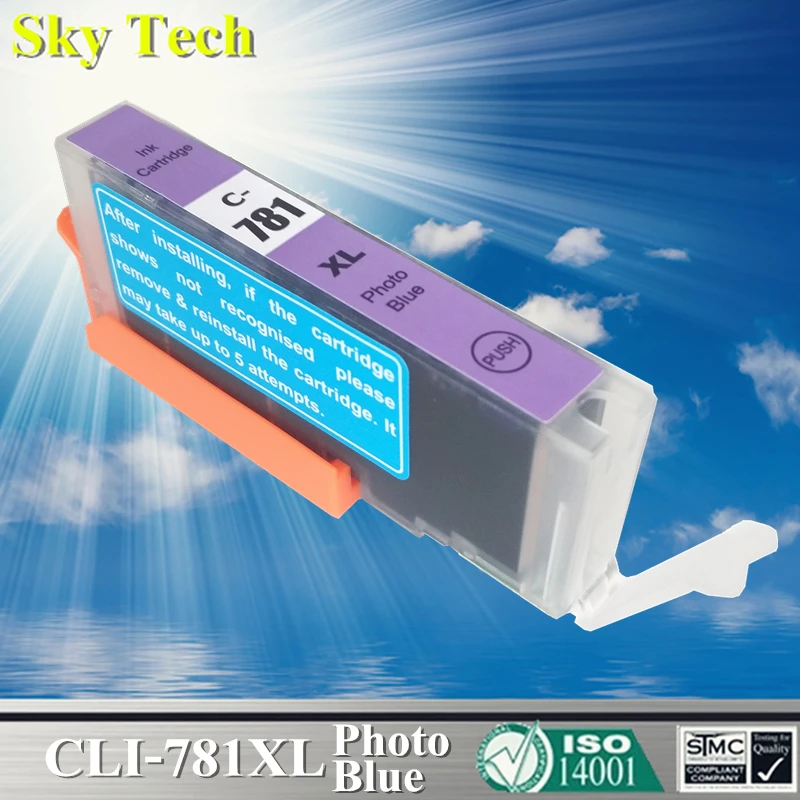 Новые совместимые чернильные картриджи для PGI780 CLI781 XL Canon Pixma TS707 TR8570 TS8170 TS8270 TS9170 и