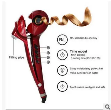 Free shipping 2015 new spray curling automatic hair steam device |