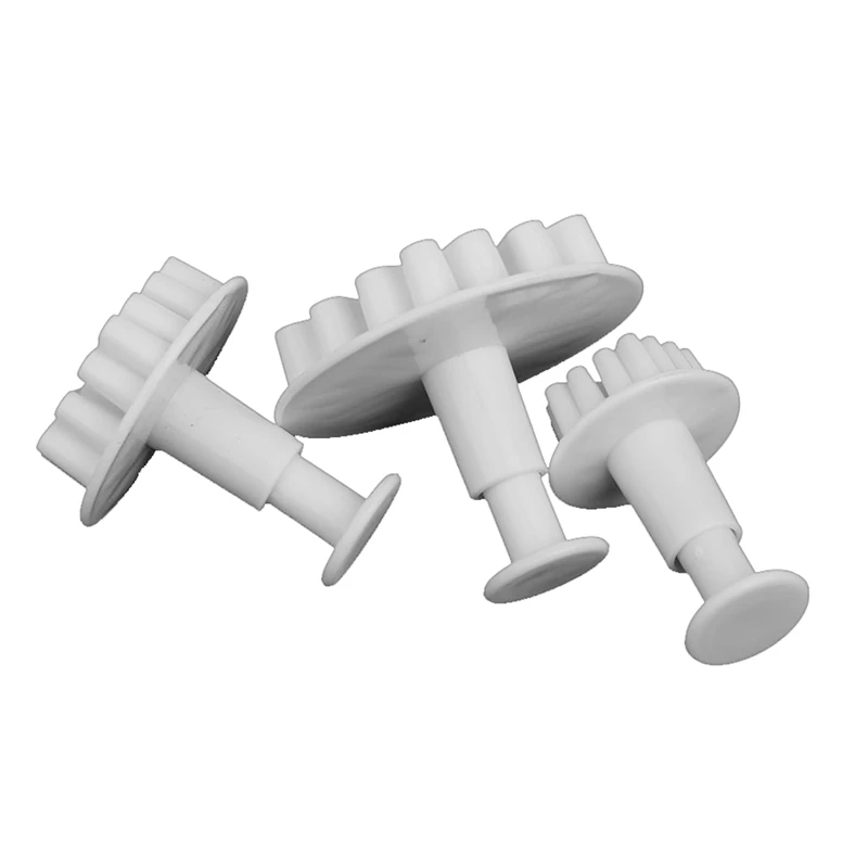 3 шт снежинка шаблон плунжера резак помадка торт печенье Форма ремесла