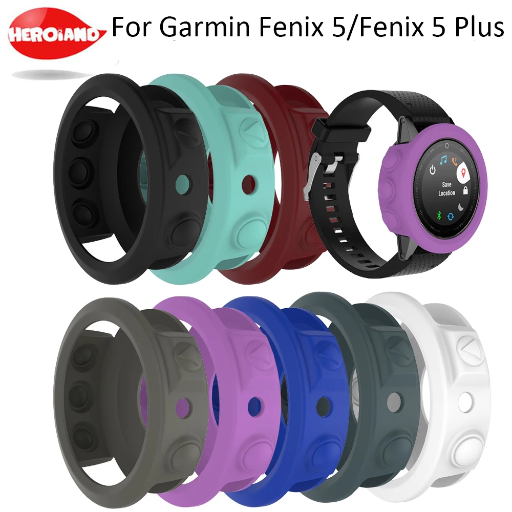 

Новый чехол для часов Garmin Fenix 5 GPS сменный силиконовый тонкий защитный чехол для Garmin Fenix5 Plus чехол для часов