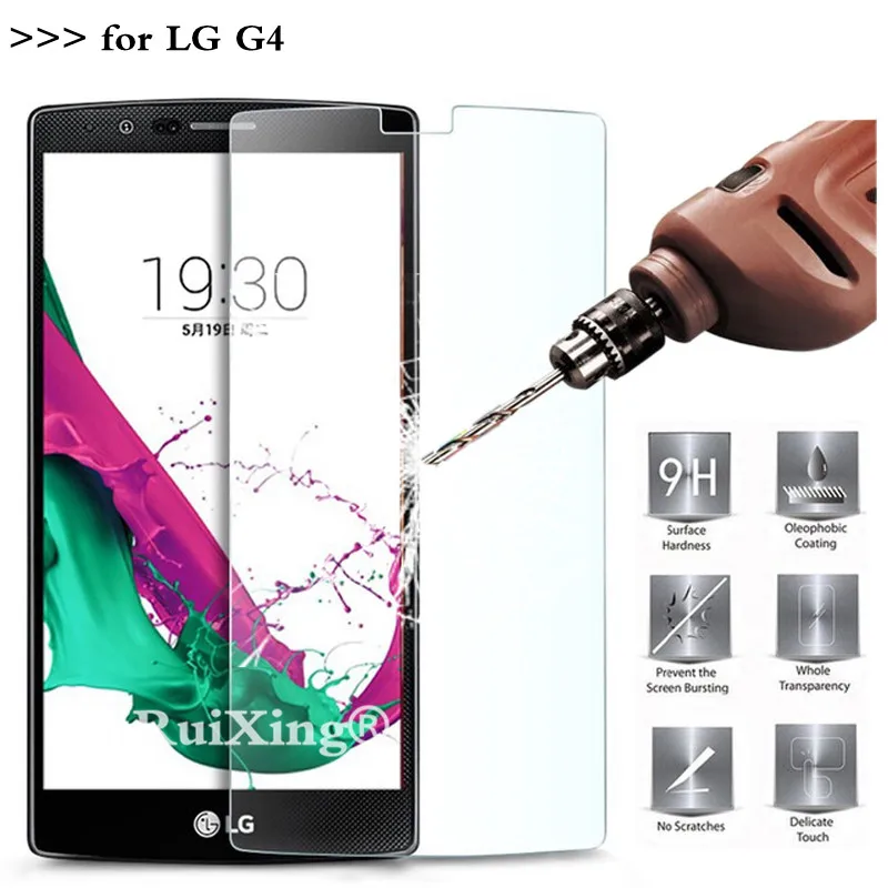 2.5D 0 26 мм 9H закаленное стекло Защита экрана для LG G4 H810 H815 F500 F500K F500L усиленная