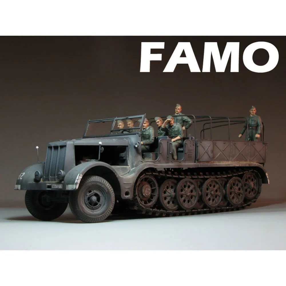Tamiya 35239 1/35 немецкий 18 тонный тяжелый половинчатый Famo Sd Kfz 9 сборный AFV модель строительные комплекты oh rc