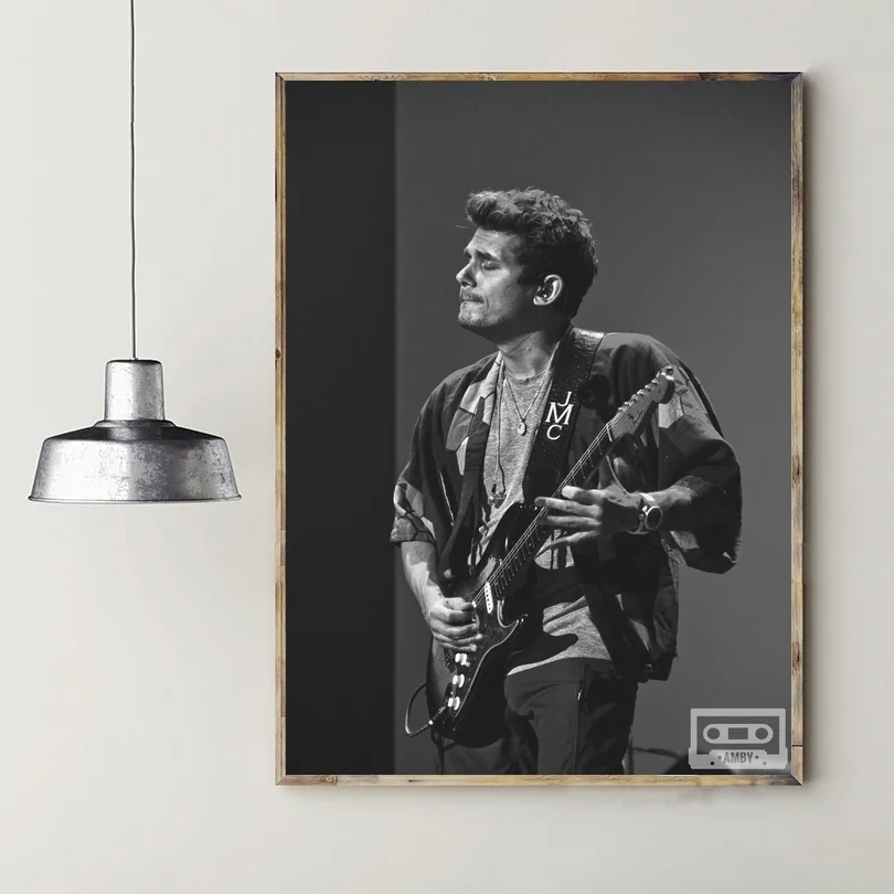 Художественный шелковый постер John Mayer с музыкой и звездами принты для домашнего