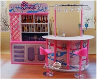 fashion original princess bar for barbie 16 bjd for kurhn licca blyth doll accessories house chair furniture play set toy gift