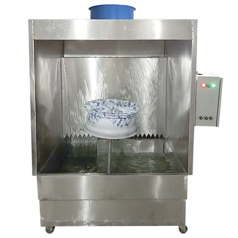 Hydrographics Film Water Curtain Spray Cabinet For Basecoating Paint Spray Booth