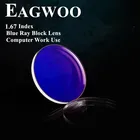 Сверхтонкий асферический блок Blu Ray, УФ-лучи для использования в компьютере, антирадиационная смола, оптические линзы по рецепту, близорукость, индекс 1,67