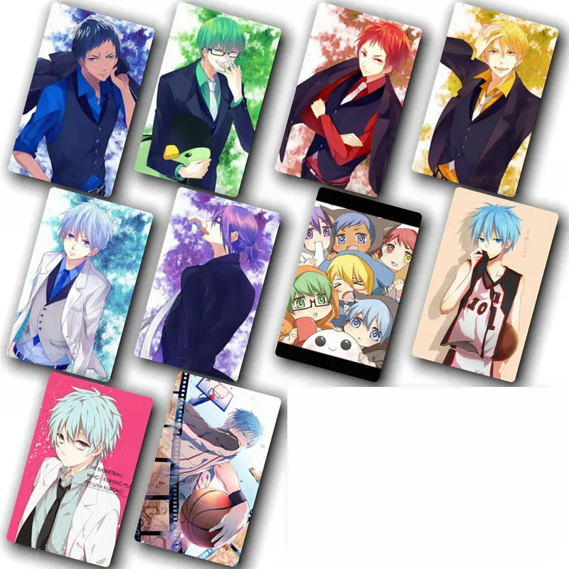 

Kuroko No наклейка на тему баскетбола, 100 шт., разные стили, аниме наклейки, автобус, ID, водонепроницаемые, карты, стикеры, Классические игрушки