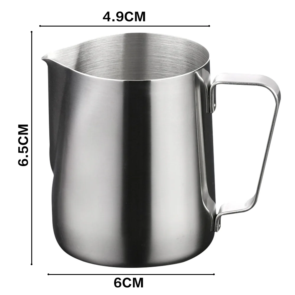 1 шт. нержавеющая сталь эспрессо кофе потяните чашка с цветами латте молочный