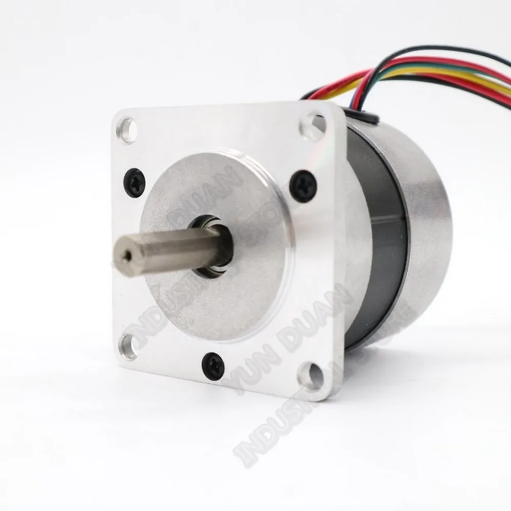 

Nema23 Brushless DC Motor 70W 0.22Nm 31.4Oz-in DC 24V 57mm High Speed 3000rpm Hall Sensor 3PH 8mm Shaft BLDC