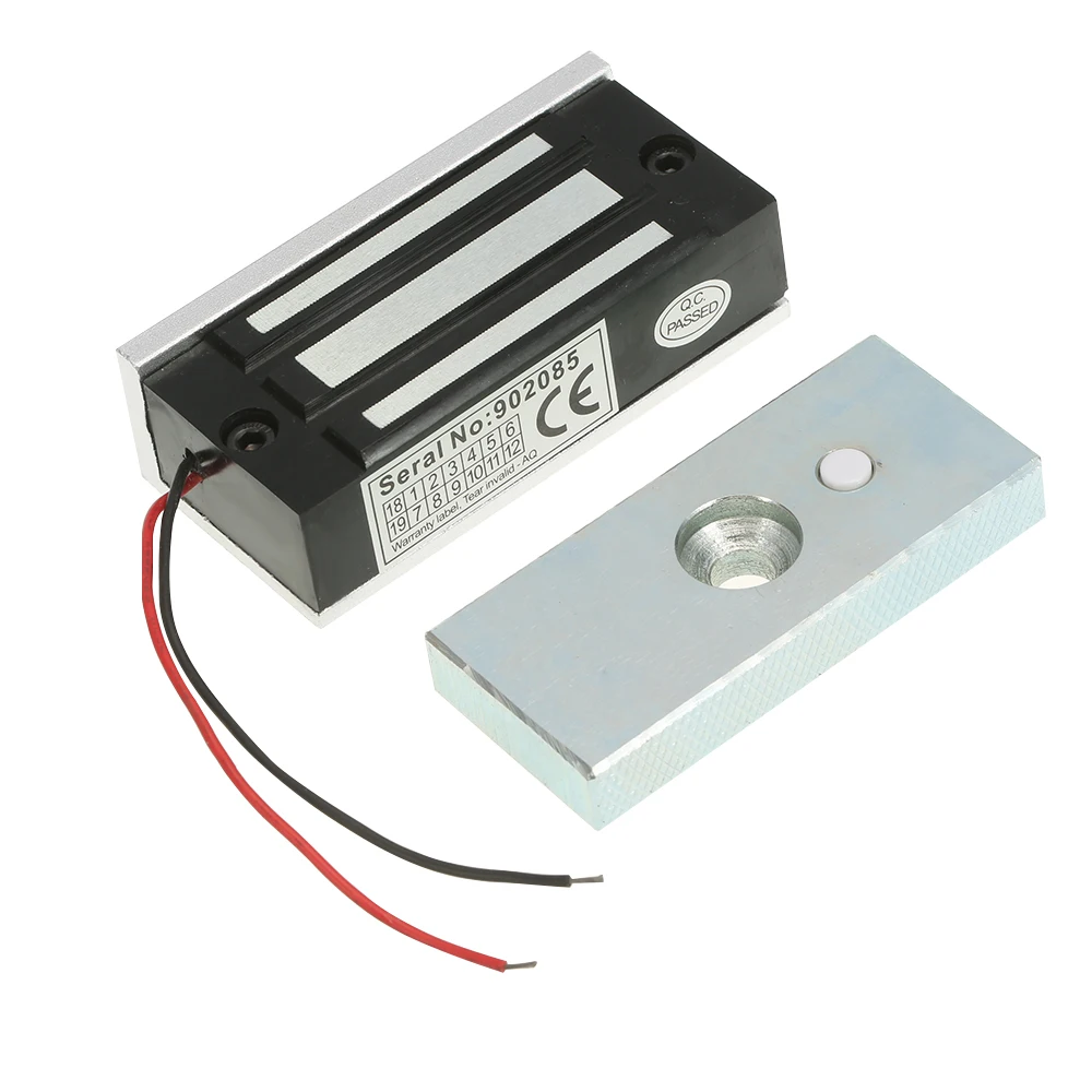 60KG/132lb Electric Magnetic Lock Secure NC 12V DC for Door Entry Access Control System | Безопасность и защита