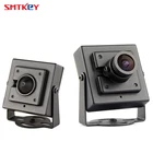 Металлическая мини 700TVL цветная CMOS аналоговая камера видеонаблюдения с объективом 3,6 мм или объективом 3,7 мм SMTKEY