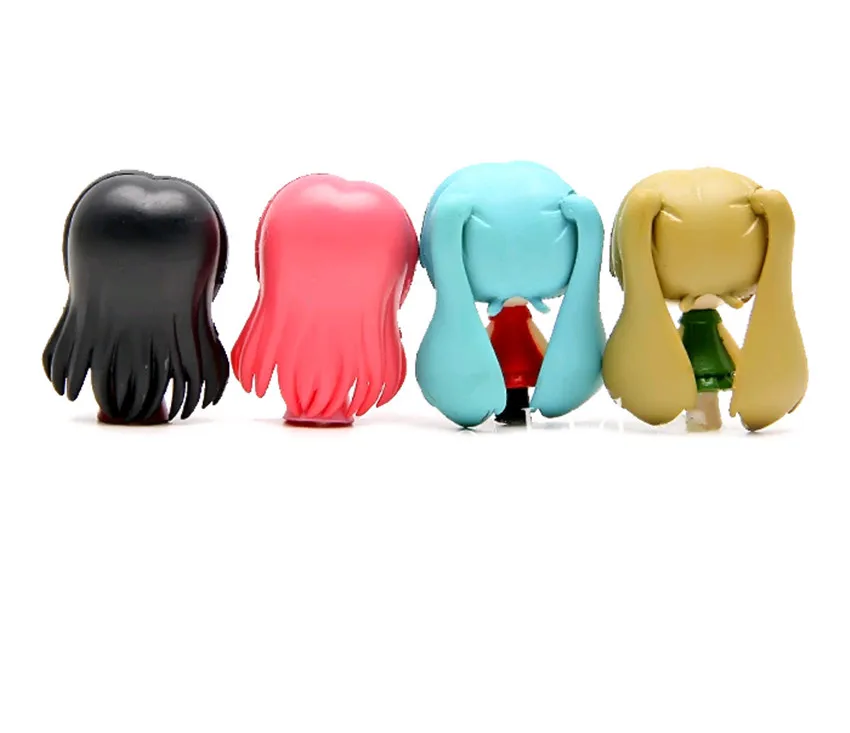 4 шт./компл. Мику Хацунэ смола милая фигурка игрушка домашний декор|hatsune miku|figurines