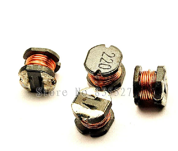 

50 шт./лот SMD Силовые индукторы CD54 22UH печать 220