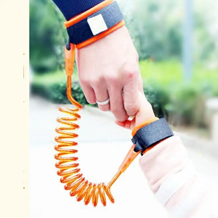 

100PCS/LOT Toddler Baby Kids Safety Harness Child Leash Anti Lost Wrist Link Traction Rope Anti Lost Bracelet Baby Safety