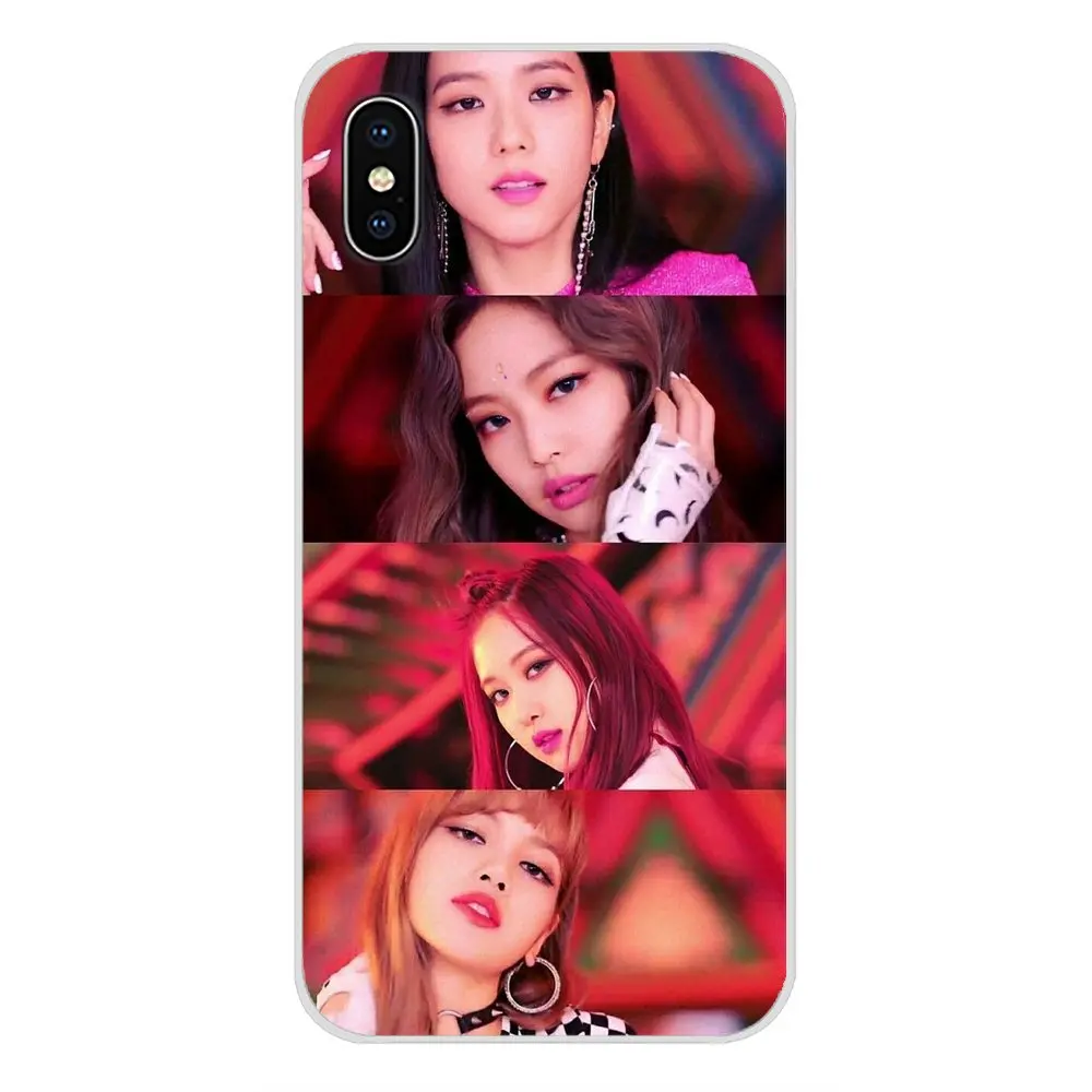 images 10 Аксессуары для телефона Чехлы черный розовый BLACKPINK kpop для huawei P Smart Коврики Honor 7A 7C 8C 8X9 P10 P20 Lite Pro Plus - Цвет: images 10