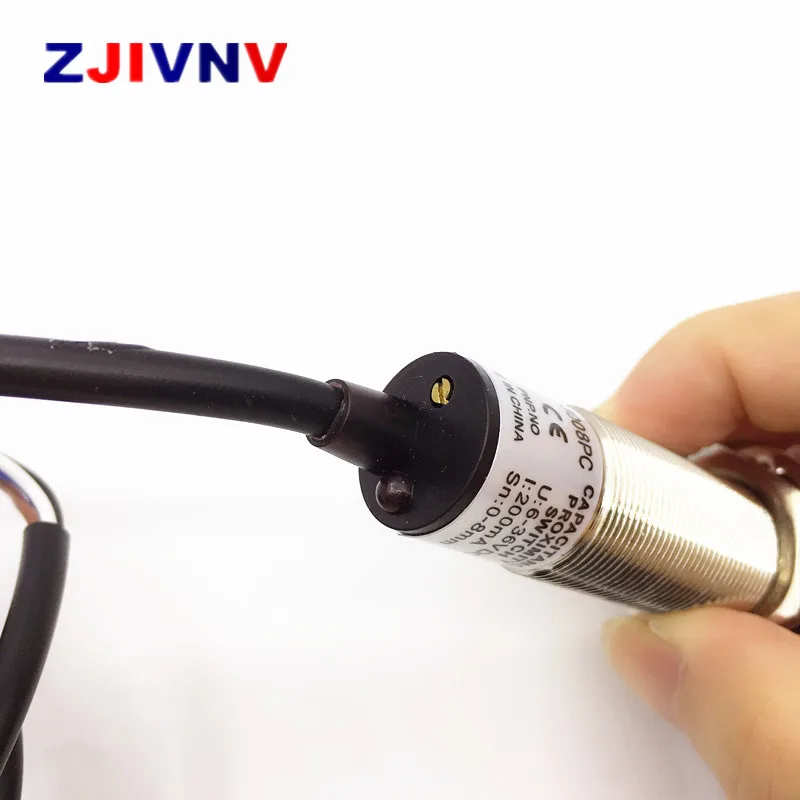 10 шт. емкостный Бесконтактный переключатель M18 NPN NO + NC 4 провода|distance sensor|distance switch |