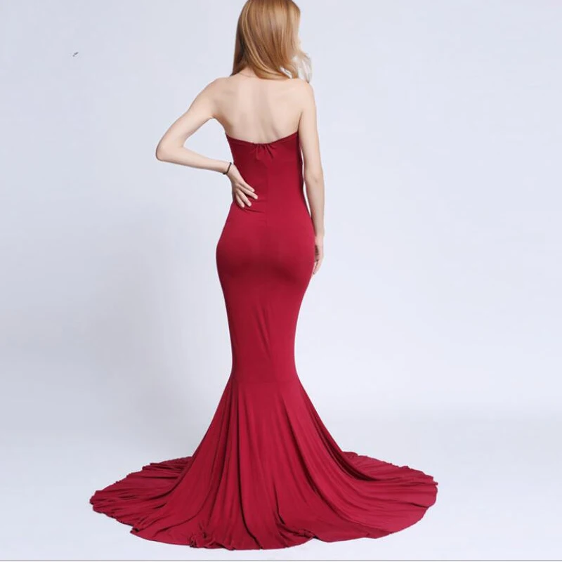 

Ruffles Solid Black Pink blue Maternity Dresses Maternity Dresses For Photo Shoot Maternity Photography Props Pregnancy Dress