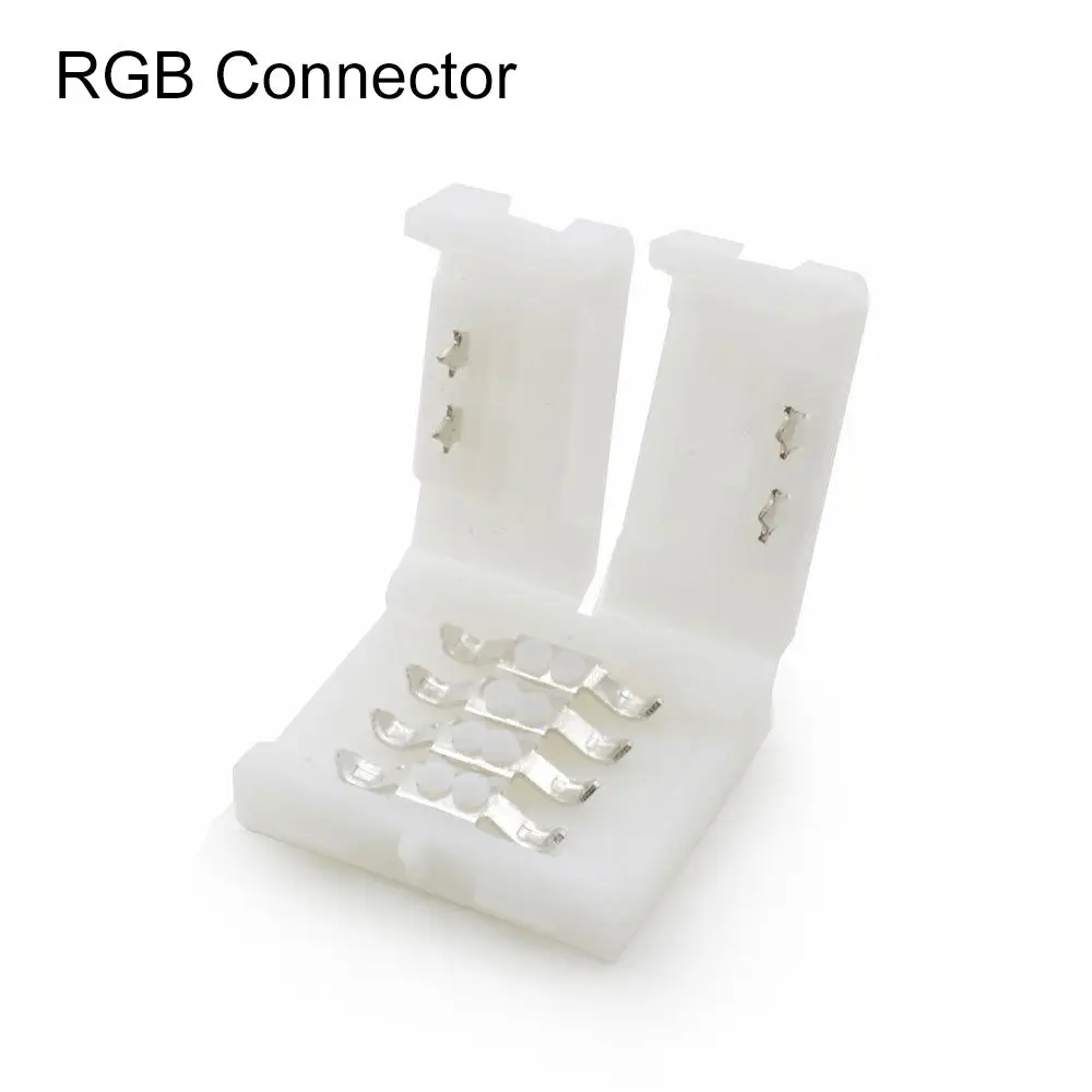 5 шт./лот 2Pin 4pin 5pin 8 мм 10 12 RGBW RGB один цвет без пайки светодиодный полоса печатная