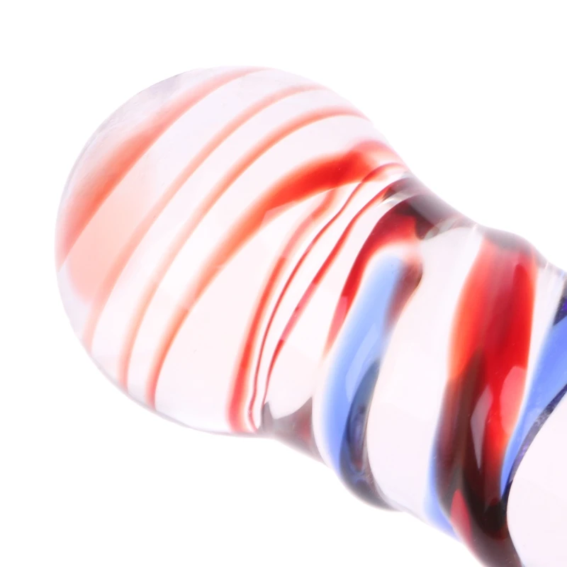 Секс игрушки deldo для женщин стеклянный фаллоимитатор Pyrex большой двойной